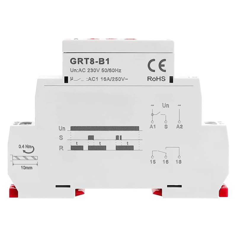 GEYA Delay Off Single Function Time Relay 1 Output 16A