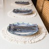 SnugLife Macrame Placemats Set of 8 - Handmade Cotton Woven