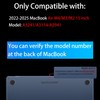 Teryeefi Compatible with MacBook Air 15 inch Case M4 M3