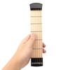 New Portable 6 Fret Pocket Guitar Left Hand for Beginner