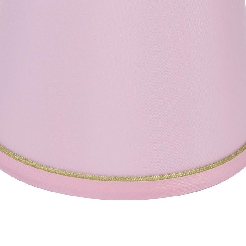 2PCS European Style E14 Lamp Shade Pink Lampshade for Chandelier