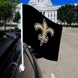Rico Industries Argentina National Soccer Team Car Flag, with White Pole