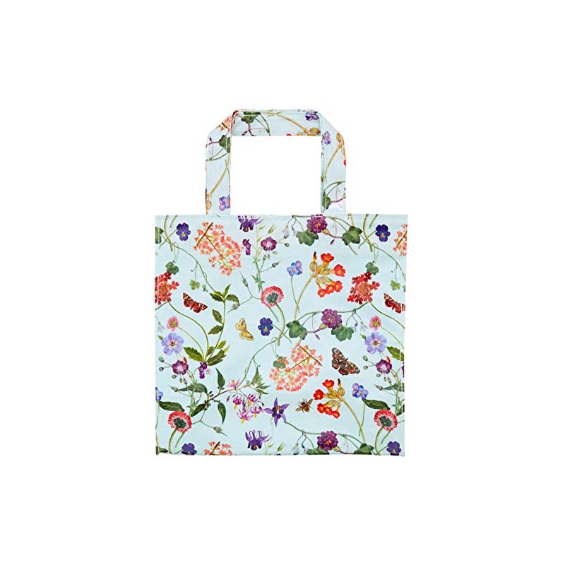 Ulster Weavers Reusable PVC Wipe Clean Shopping Bag Spring Flowers