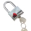 ABUS T65AL/40 My Love Heart/Beach Aluminium Padlock Assorted models