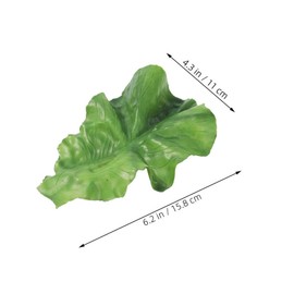 Beaupretty Lettuce Hair Clip for Women and Girls Cute Green Leaf Snap Hairpin Lightweight Hair Accessory for Everyday Wear and Cosplay