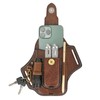Tourbon Multi-Tool Leather Belt EDC Pocket Organizer Phone Pouch for