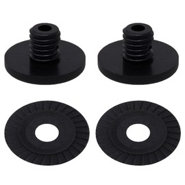 BaySedy Folding Umbrella Male 8mm Auto Open and Close Folding Umbrella: Folding Umbrella Tip Screw, Umbrella, Rain Gear, Umbrella Repair Supplies-Umbrella Accessories 8mm Set of 2 with Black