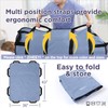 Positioning Bed Pad with Reinforced Handles 43" x 36" Patient