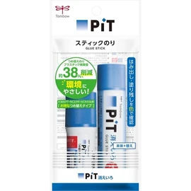 Tombow HCA-223 Stick Glue Refill Refill Color Pit, Main Unit + Refill Pack