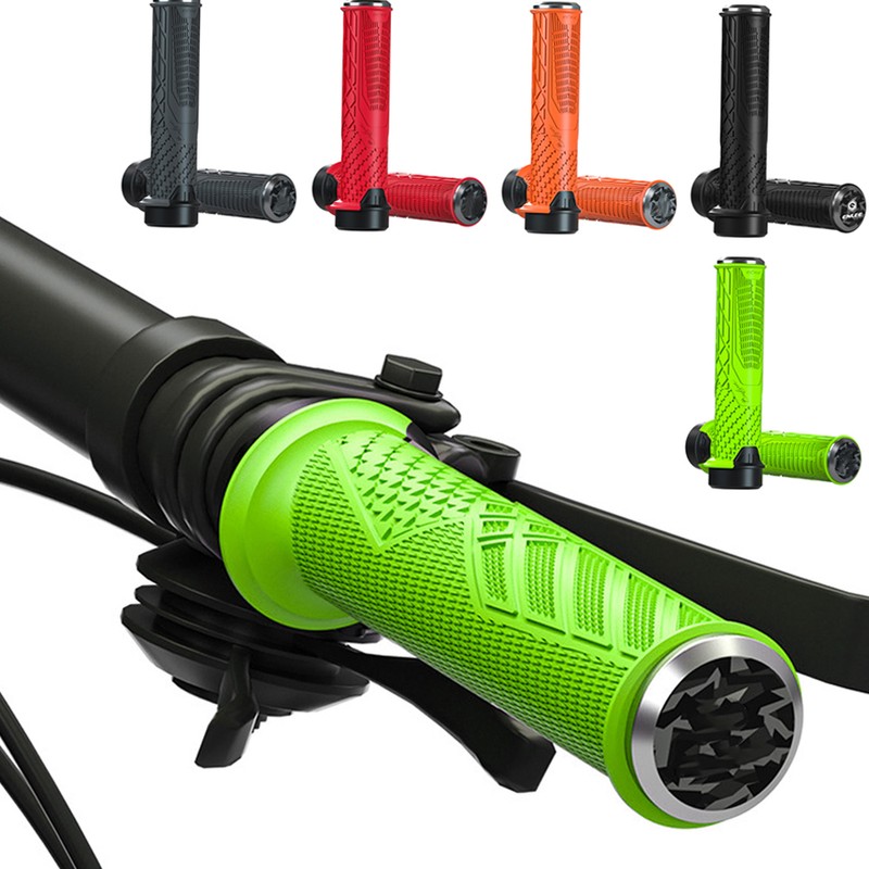 Shockproof Bike Handlebar Grips 22.2mm Bicycle Grips Non-Slip Soft Handlebar