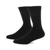 HHX YONLEE Black and Grey Dress Socks 6 Pairs Assorted
