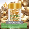 60pcs Ginger Hair Capsules Strengthen Deep Moisturizing Nourishing Prevent Hair