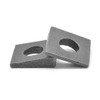 1" Square Beveled Malleable Washer Malleable Iron Plain Finish Pk