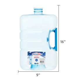 Large Reusable 3 Gallon Water Bottle Jug Container BPA Free Home Office Storage