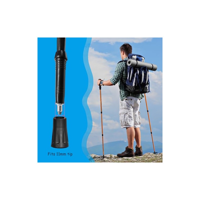 Nordic Walking Pads, Walking Pole Rubber Tips