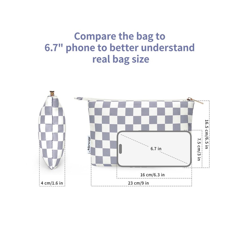 Travel Makeup Bag Large Cosmetic Bag Makeup Case Organizer for