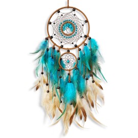 Tree of Life Dream Catchers Handmade Blue Dreamcatcher Home Wall Decoration