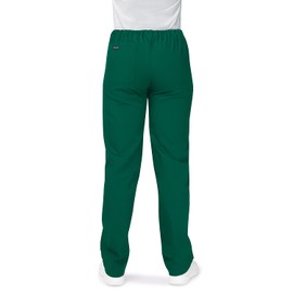 Adar Universal Mens Scrubs - Drawstring Tapered Leg Scrub Pants - 504 - Hunter Green - M