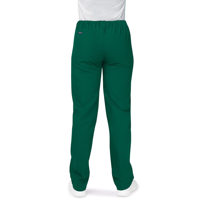 Adar Universal Mens Scrubs - Drawstring Tapered Leg Scrub Pants