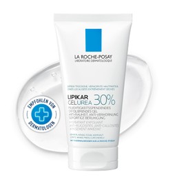 La Roche-Posay Lipikar Gel Urea 30%, Moisturising Body Care with 30% Urea, Soothing and Exfoliating Gel, Against Extremely Dry and Calloused Skin Areas, 50 ml