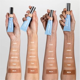 HERBENJOY CC Cream for Older Women, Hydrating & Nourishing CC Cream Foundation 30ml, Long Lasting Full Coverage Tinted Moisturiser for Mature Skin Color Correcting for All Skin Types(LIGHT)