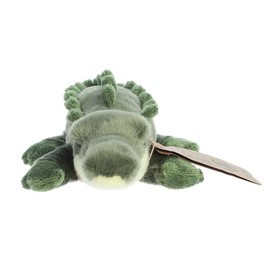 Aurora® Eco-Friendly Eco Nation™ Eco Softies™ Alligator Stuffed Animal - Environmental Consciousness - Recycled Materials - Green 8 Inches