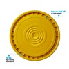 5 Gallon Yellow Pail with Easy Peel Lid
