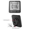 HONPHIER Bathroom Shower Clock Digital Clock Timer Large LCD Display