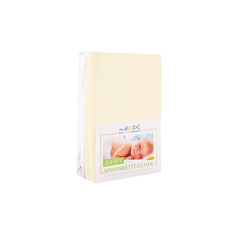 Julius Zöllner cot Jersey, Fitted Sheet, Double Pack Size-