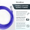 ResOne 50Ft Oxygen Supply Tubing, Crush Resistant, Standard Connectors for