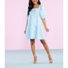 Mud Pie Women's Barbara Tiered Dress Blue