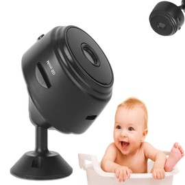 Mini Camera, Indoor Cameras For Home, Security Camera Outdoor, Camera Surveillance Exterieur Camera 120° Wide Angle 720P Surveillance System for Children Elders