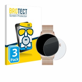 BROTECT Anti-Glare Protective Glass for LIGE FV12 1.43 Inches (Pack of 3) Protective Film Tempered Glass Matt [Extremely Scratch-Resistant 9H, Anti-Reflection]