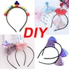 Duufin Pack of 40 Satin Headbands for Girls Women 1