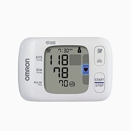OMRON Baumanómetro automático de muñeca HEM-6230 compatible con app OMRON connect                                                                     