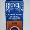 Bicycle Wooden Cribbage Board With Pegs (3-Track)