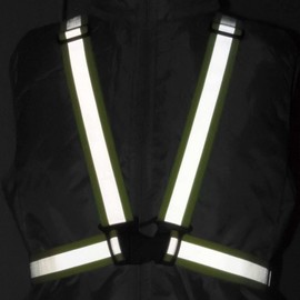 Fuji Glove Industrial 8273 Safety Tape Vest, Fluorescent Yellow, One Size, Stretchable, Safety Tape Vest, 2.0 inches (50 mm), Security Patrol Print
