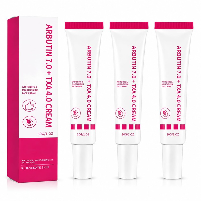 Crema Facial con Alfa Arbutina y Ácido Tranexámico para Piel