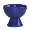 Helena Incense Goblet Blue Ceramic Incense Burner Height 9 cm