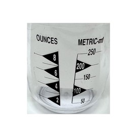 Rocky Mountain Goods 1 Cup Plastic Measuring Cup with Handle - Durable Easy to Read Measuring Cup - US and Metric - Dishwasher Safe - Measuring Cup for Liquid, Rice, Coffee, Dog Food, Soap, Oil