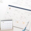 Stationery and Office Supply Notebook Planner for school, and desk organization, writing planning or paper accessory, and, Option 3