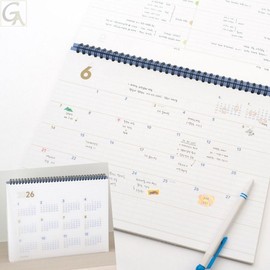 Stationery and Office Supply Notebook Planner for school, and desk organization, writing planning or paper accessory, and, Option 3