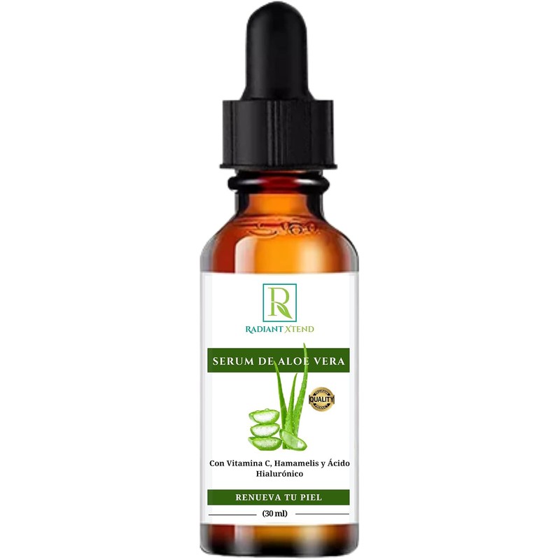 SERUM DE ALOE VERA CON VITAMINA C, HAMAMELISY ACIDO HIALURÓNICO