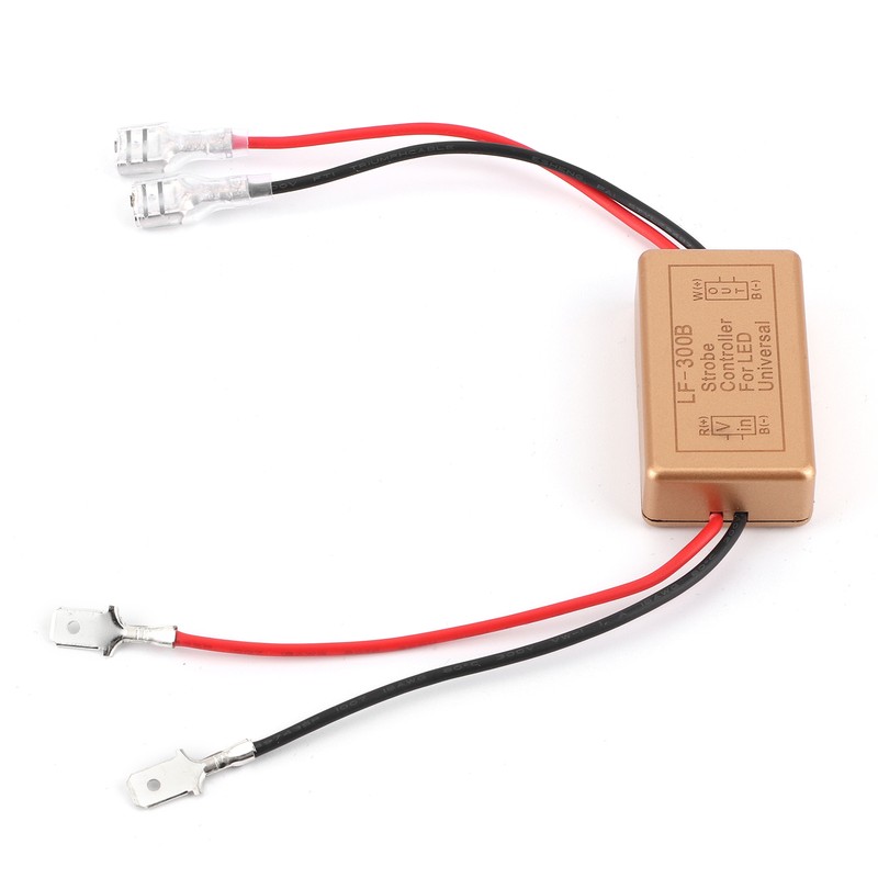 LED Headlight Strobe Controller Flasher Module H1 H3 Signal Light