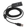 USB to 3.5mm Jack Audio Sound Card Adapter with Headphone