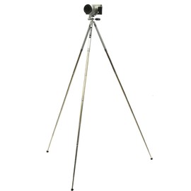 KING 817990 Small Tripod, Triangle, Silver, Lightweight