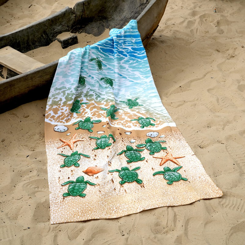 GEEZY Large Microfibre Beach Bath Towel Lightweight Sports Travel Gym