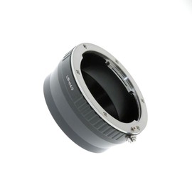 Pro Lens Adapter for use with Leica R lenses. Compatible with Olympus and Panasonic Micro 4/3rds Cameras