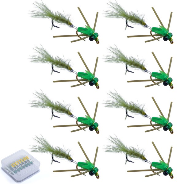Goture Fly Fishing Flies, Damselflies Dragonflies Dry Wet Flies Streamers