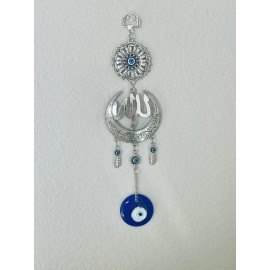 Handmade Turkish Nazer Lucky  Allah Name Wall Hanging Protection Decor